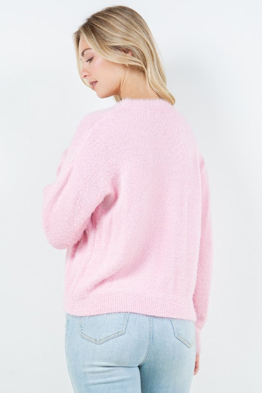 Pink Penguin Sweater