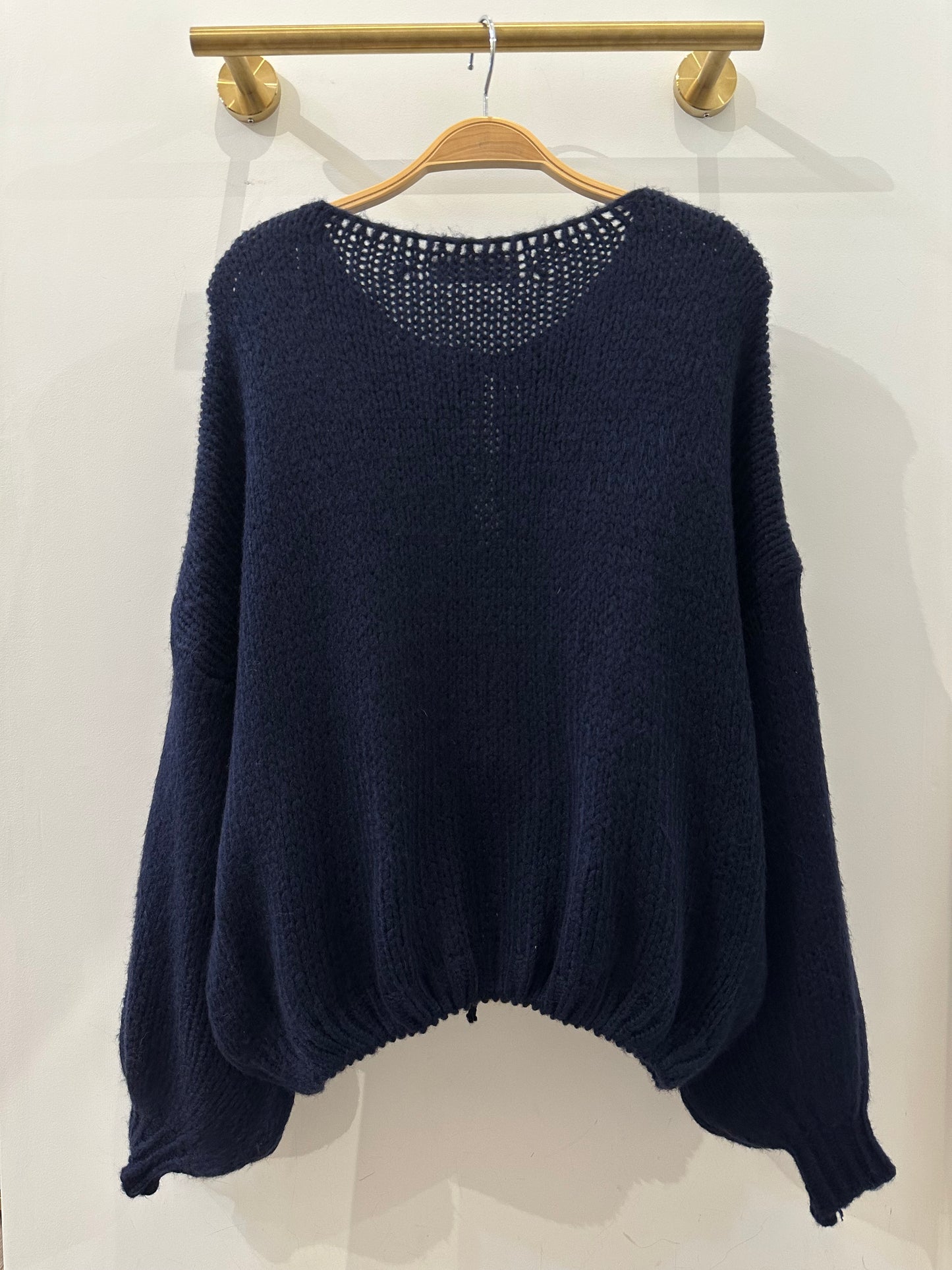 ITALY Reversible Ink Tie Sweater (One Size)