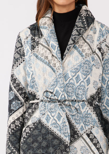Hannah Quilted Patchwork LS Jacket