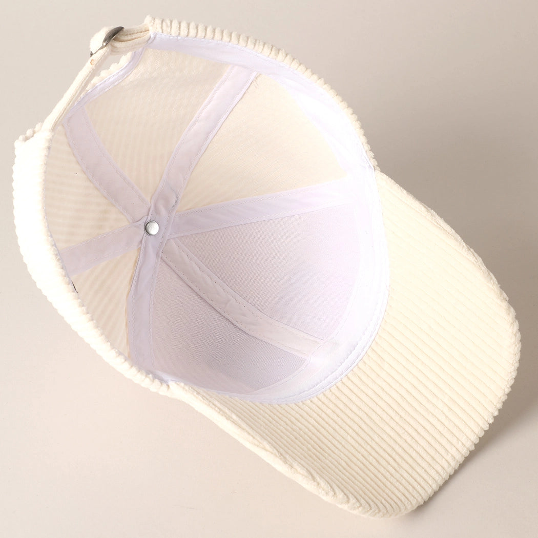 'Howdy Darlin' Corduroy Trucker Hat