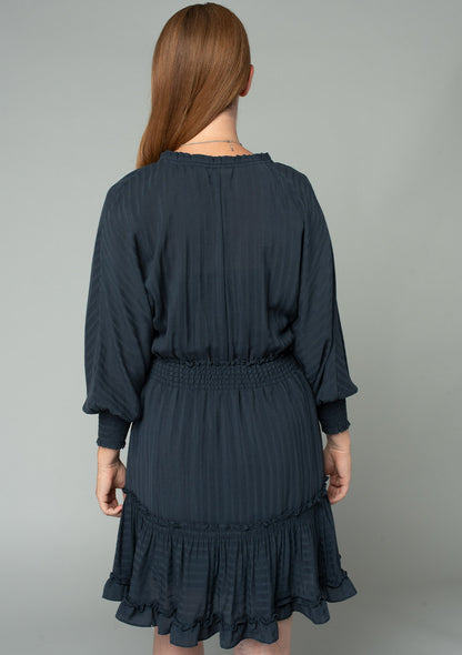 Gabriella Charcoal LS Dress