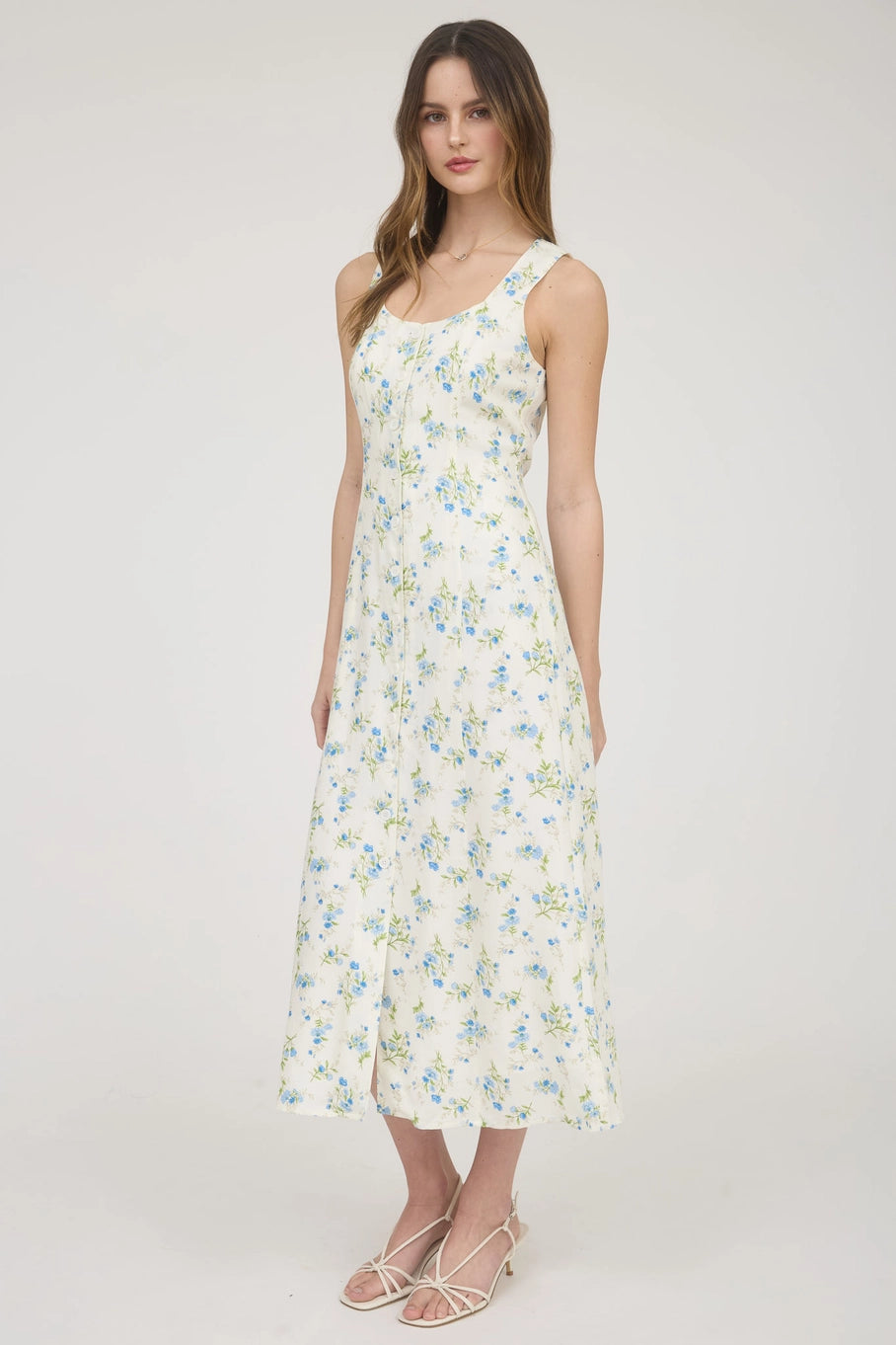 Layla Floral Midi Dress