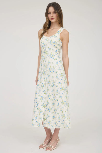 Layla Floral Midi Dress