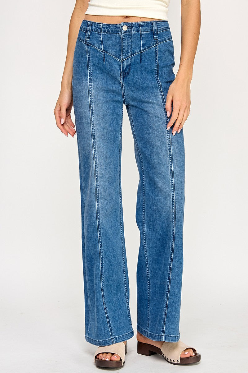 Hannah Straight Leg Denim Jeans