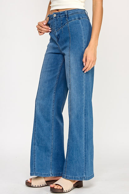 Hannah Straight Leg Denim Jeans