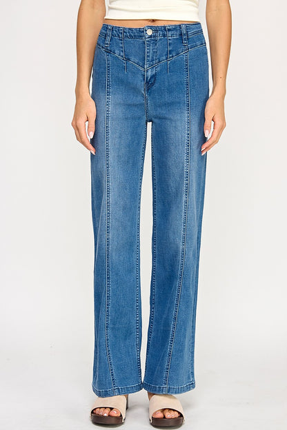 Hannah Straight Leg Denim Jeans