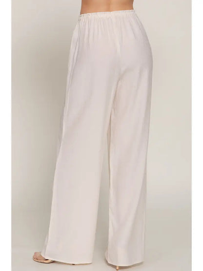 Florence Ivory Flowy Pants
