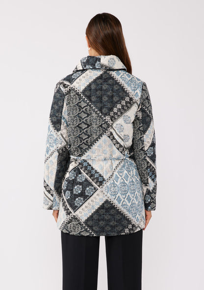 Hannah Quilted Patchwork LS Jacket