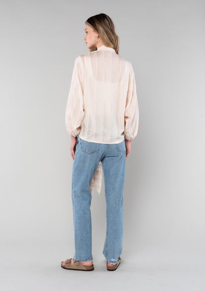 Bella Blush Kimono LS Blouse