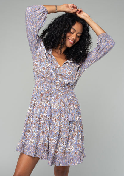 Vanessa Floral LS Dress
