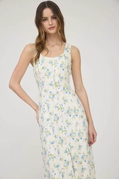 Layla Floral Midi Dress