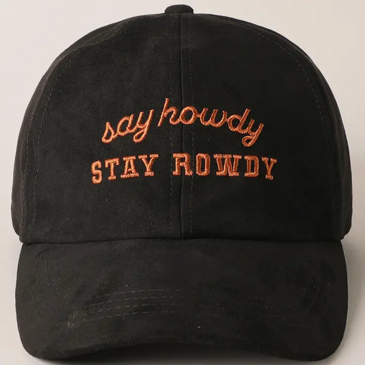 'Say Howdy' Baseball Cap