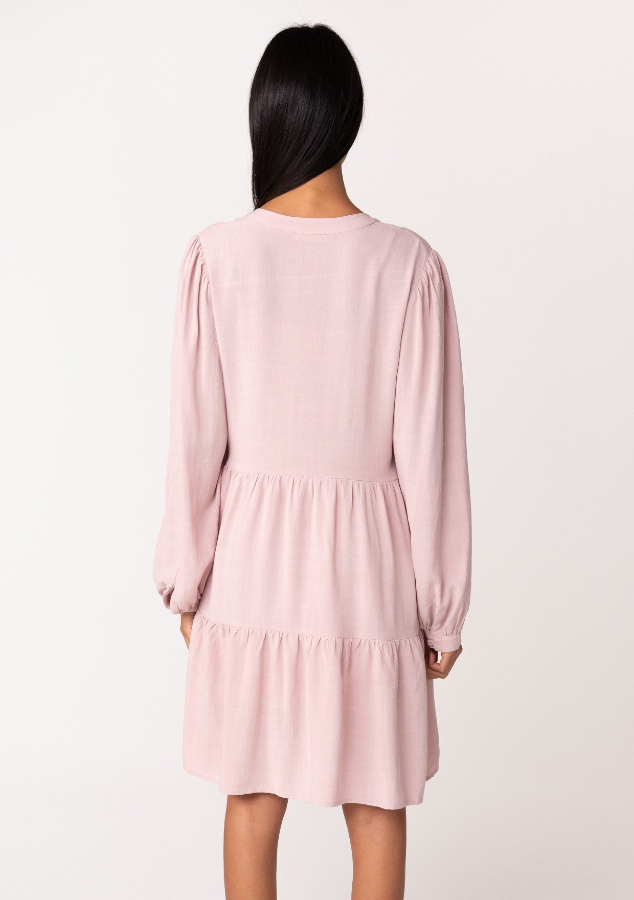 Sami Blush Midi LS Dress