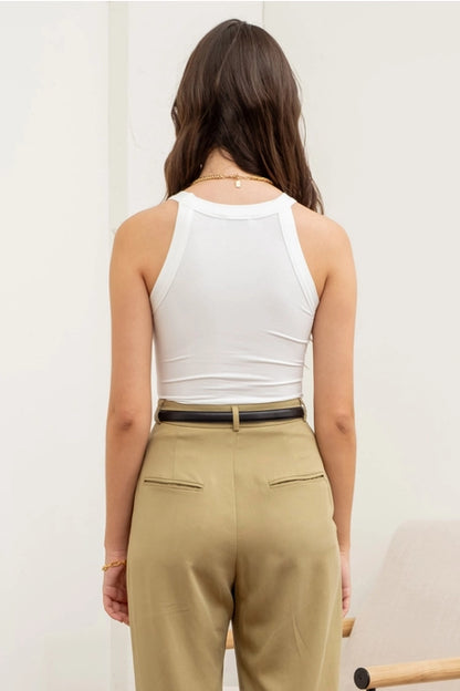 Izzy White Tank Top
