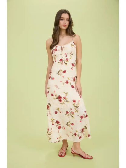 Emma Floral Midi Dress
