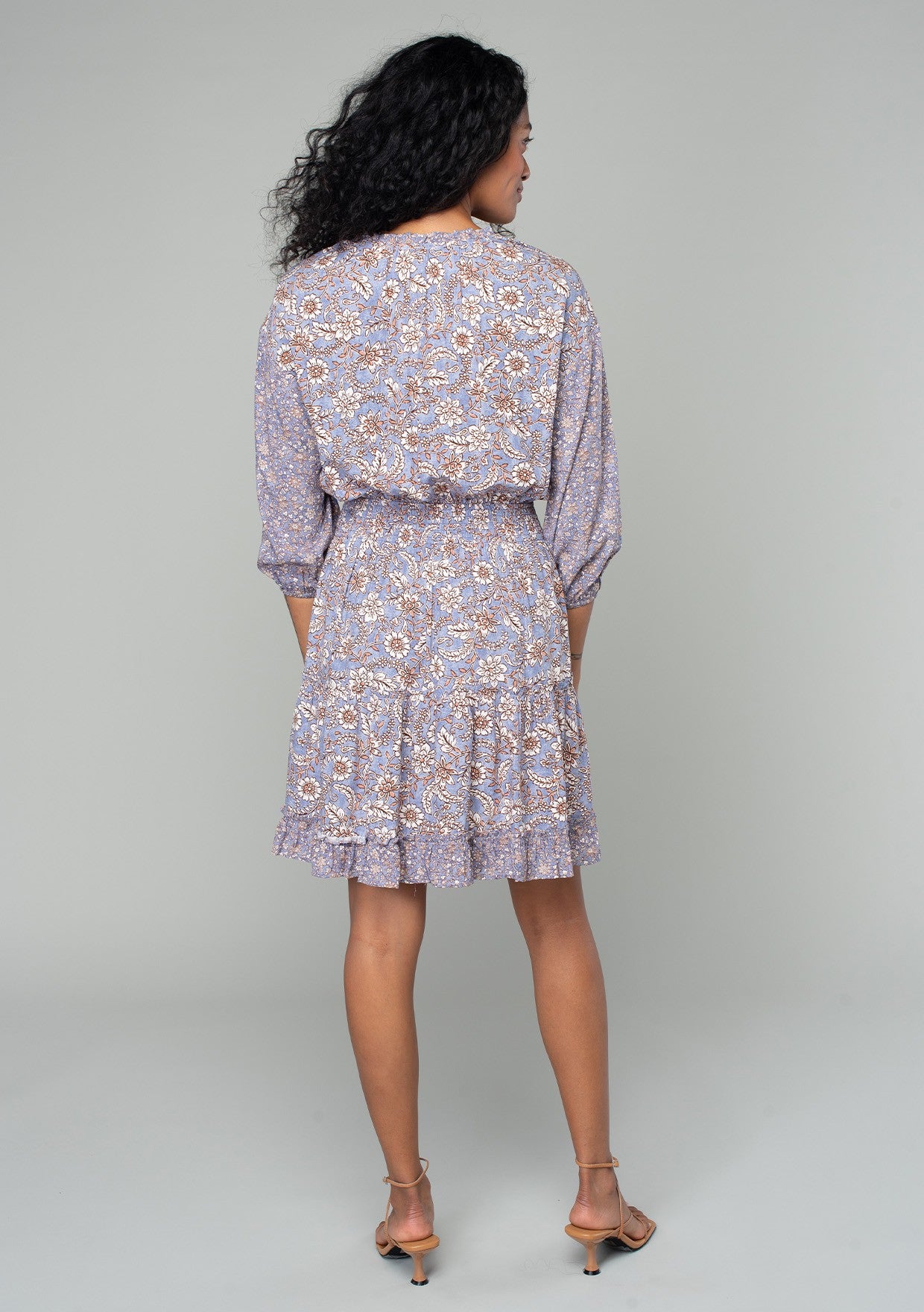 Vanessa Floral LS Dress