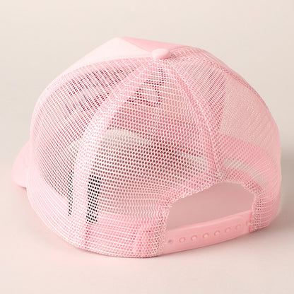 'Costal Cowgirl' Pink Trucker Hat