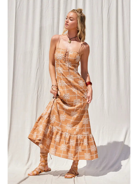 Ila Autumn Maxi Dress