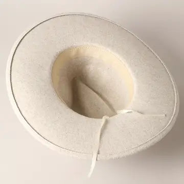 Vanessa Pearl Cowgirl Hat in Beige