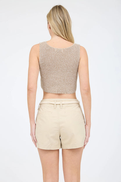 Isabel Taupe Knit Top